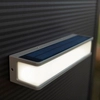 Solarna Lampa ścienna Doblo 6943801125 Lutec LED 16,5W 4000K IP54 szary