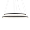 Lampa wisząca ring Agari Multi 5432 Shilo LED 127W 3000K koła czarne