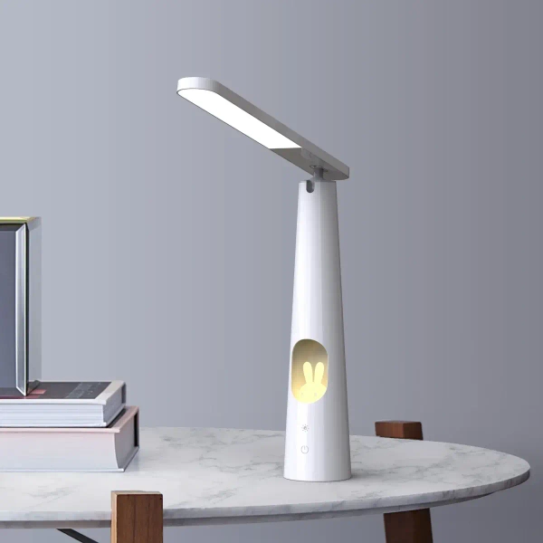 Biurkowa lampka na komodę Bunny 328120 LED 7W 2700-6500K biała