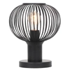 Stolikowa lampka salonowa GILA 565700132 Trio koszyk loft czarny