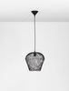 Wisząca lampa industrialna LE42929 do sypialni czarna