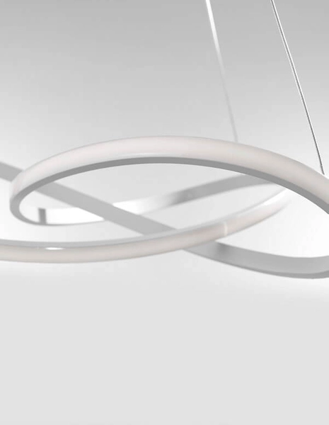 Jadalniana lampa wisząca Jerez nad stół LED 53W biała