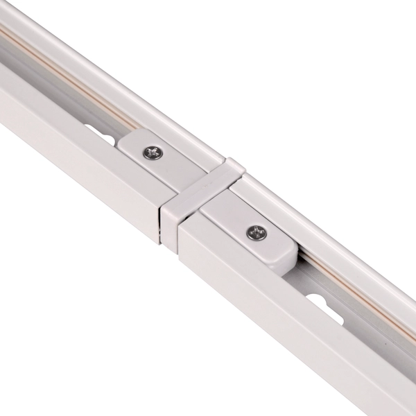 Łącznik-I do szynoprzewodu jednoobwodowego 321848 prosty biały