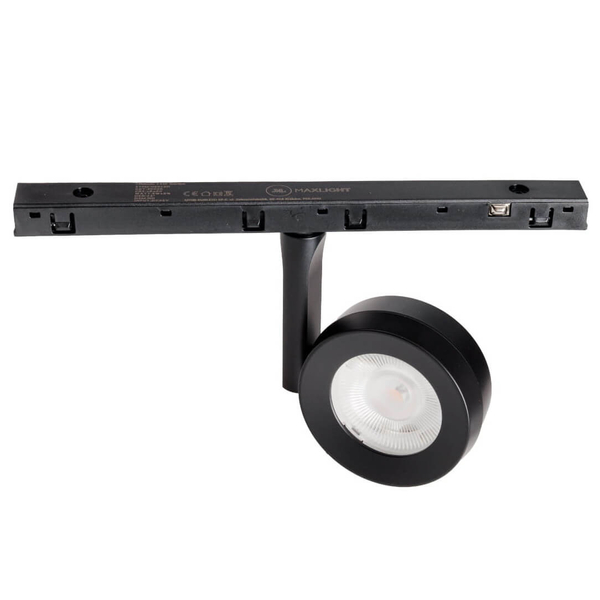 Szynowa lampa magnetyczna regulowana MAX N0010N LED 5W 3000K czarna