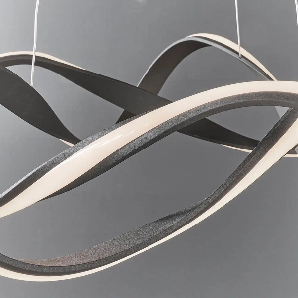 Wisząca lampa ściemnialna Synergy 90322 LED 44W 3000K brązowa