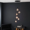 Wisząca lampa na kablu Studio 81535 loftowa czarny matowy