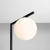 Minimalistyczna lampa stojąca Zac 1038A1_1 czarna biała