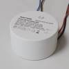 Okrągły zasilacz 12 W Power Supplies Triac PSL-TR40-300mA-DE biały metalowy
