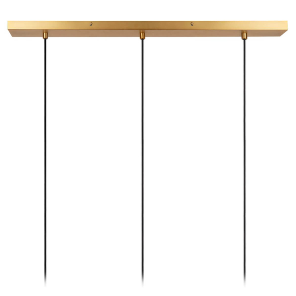 Sypialniana lampa wisząca Corina 03447/03/30 klosze siatka złota czarna