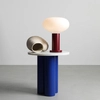 Nocna lampa na komodę Flo Table Ruby M 7000B27_M czerwona