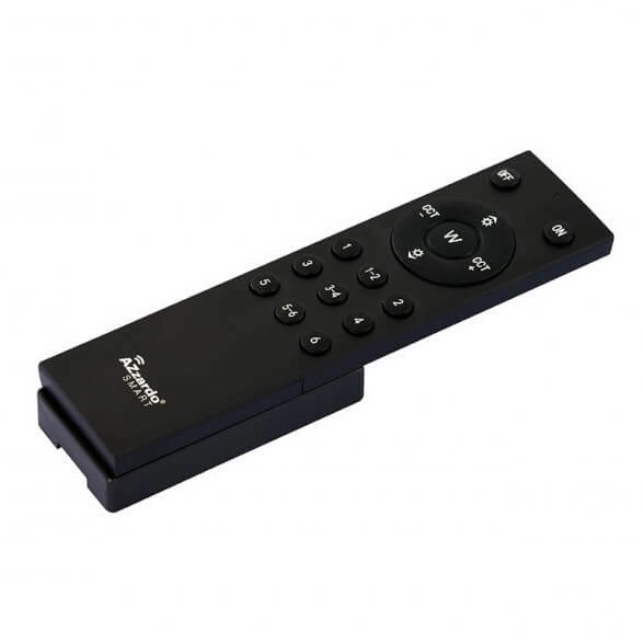 Szary plafon sufitowy Solvent LED 120W kwadratowy czarny