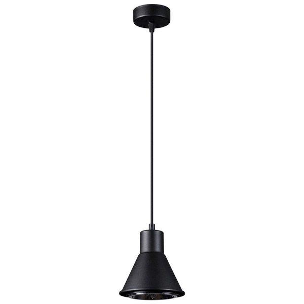 Industrialna oprawa wisząca Tazila SL.0989 Sollux czarna
