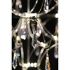 Żyrandol kryształowy Efesos 108869 LED 14W 3000K przezroczysty stalowy