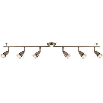 Lampa sufitowa Amalfi 61001 Saxby regulacja kąta światła mosiądz