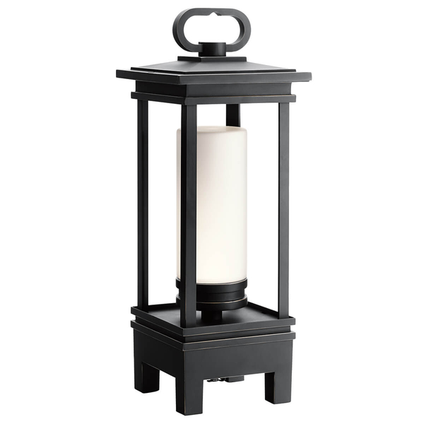 Ogrodowa lampa stołowa South Hope KL-SOUTH-HOPE-BT-B-OZ Kichler głośnik LED 3W 3000K IP44 brąz