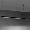 Ledowa lampa wisząca Pinne TH.232 Thoro 50W 4000K na listwie czarna