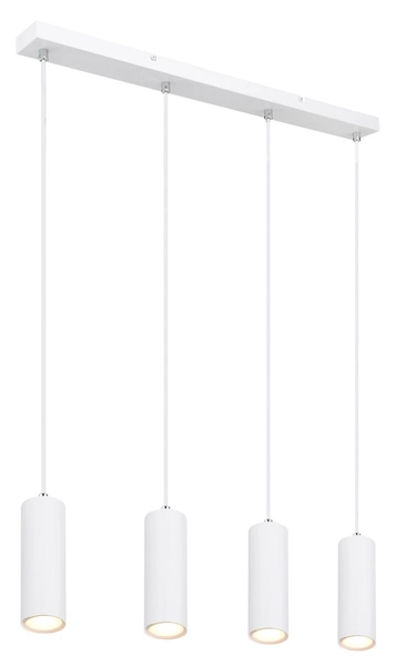 Wisząca lampa Robby 57911-4HW nad kuchenną wyspę biała