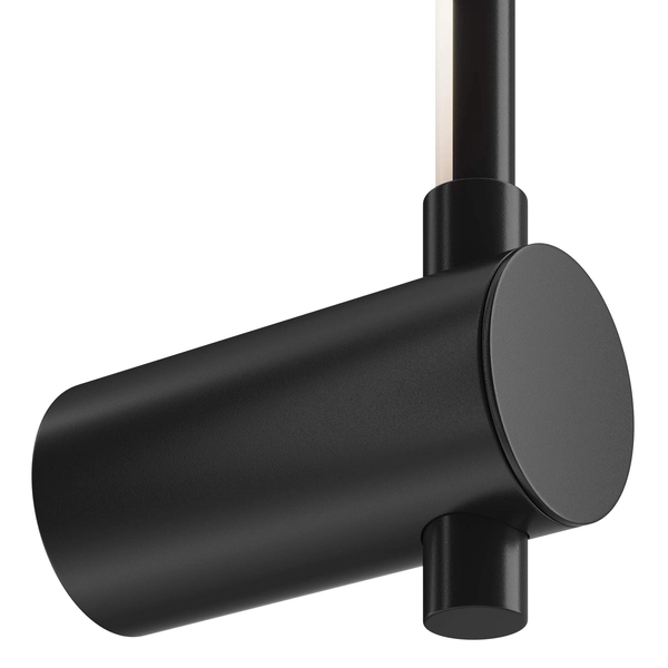 Ledowy kinkiet Rotta MOD413WL-L8B3K 8W 3000K minimalistyczny czarny