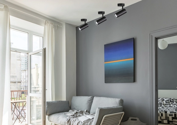 Reflektor ścienny ruchomy Colly 91-01658 Candellux spot czarny