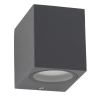 Zewnętrzny kinkiet naścienny Axis 10969 kwadratowy IP44 szary