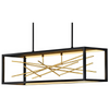 Lampa wisząca podłużna QN-STYX-LED-ISLE-BG LED 55W czarna