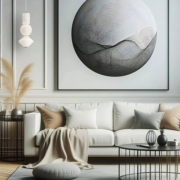 Ściemnialny żyrandol Bijou ALM-BIJOU-P3-PN LED 20W 3000K nikiel