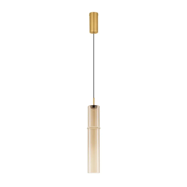 Wisząca lampa tuba SARTANO LE45166 LED 3W 3000K złota