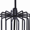 Lampa wisząca Falcon K-4931 tuby na listwie czarne