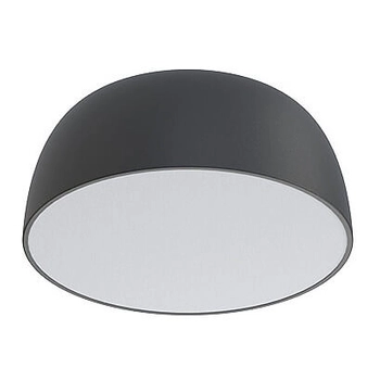 Okrągła lampa sufitowa Satellite 8012 Nowodvorski kopułowa czarna