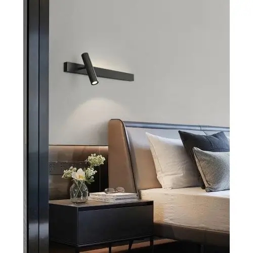 Naścienna lampa regulowana Barra CGBARRA30L LED 6W 3000K czarna