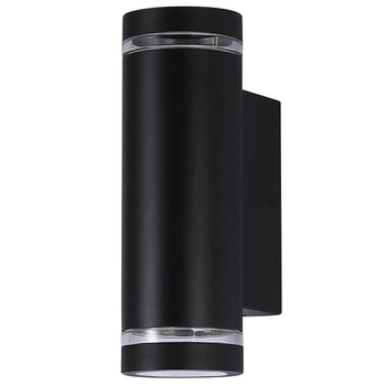 Lampa ścienna na taras Fondo OWL-2067-2-4K Italux LED 14W 4000K IP54 czarny