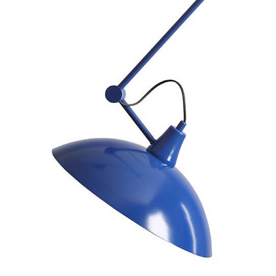 Sufitowa lampa na wysięgniku MELOS 808PL_G25 Aldex kobaltowy