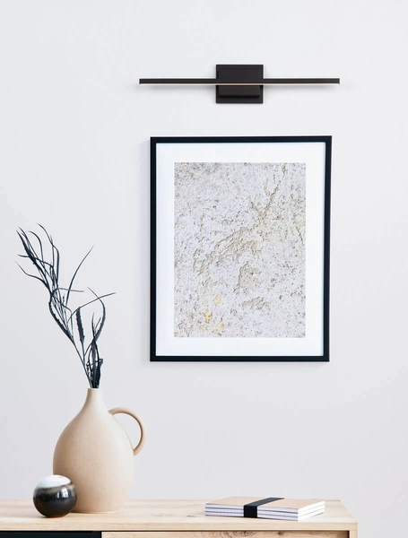 Lampa ścienna HIDALGO LE42861 Luces Exclusivas listwa LED 12,5W 3000K czarna