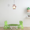 Dziecięca lampa wisząca OWL ML243 Milagro do pokoju dziecka sowa brązowa