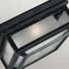 Zewnętrzna LAMPA sufitowa Shepherd FE-SHEPHERD-F Elstead FEISS kwadratowa OPRAWA szklana retro outdoor IP44 cynk przezroczysta
