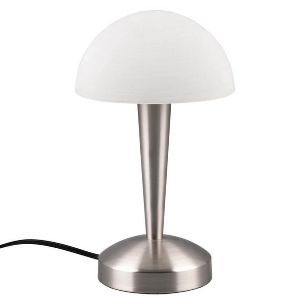Stołowa lampka Canaria R59561107 RL Light grzybek półokrąg nikiel