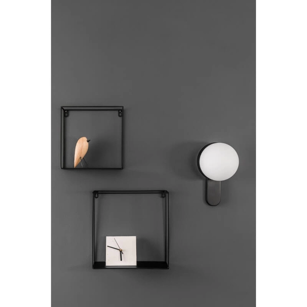 Ścienna lampa okrągła Kuul KLD120S0 kula ball do łazienki IP44 czarna biała