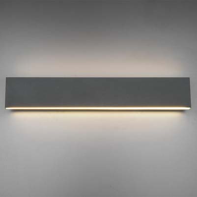 Nowoczesna lampa ścienna TERMINUS DL742225174 LED 18W 3000K grafitowa