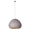 Wisząca lampa kuchenna Lava 41080 Sigma metalowa szara złota
