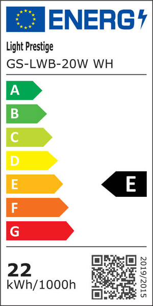 Ścienna lampa ISLA GS-LWB-20W WH CCT LED 20W 3000-6000K IP44 biała