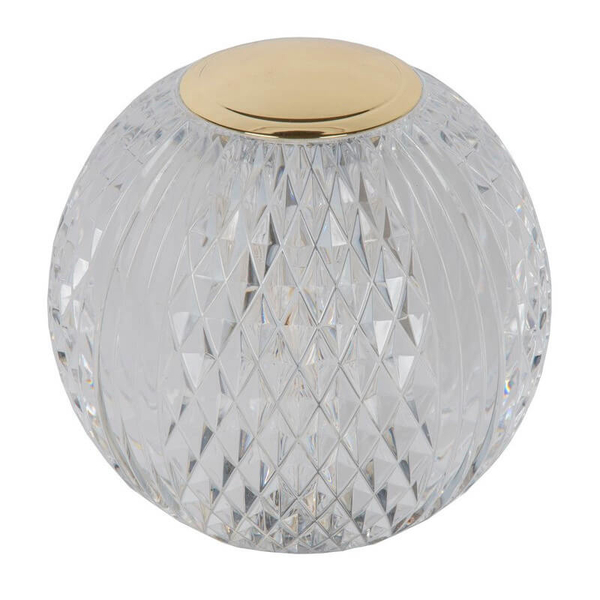 Dotykowa lampa stołowa CINTRA 13599/02/60 LED 2W 2700K złoty przezroczysty