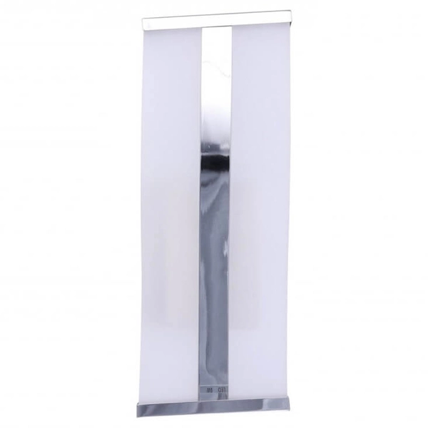 Ścienna lampa sypialniana Bertone AZ1291 Azzardo LED 9W 2900K fala srebrna