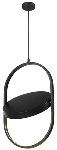 Wisząca lampa Spinner MSE010100315 obrotowy klosz LED 19W czarny