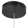 Ringi podwieszane Circle ST-8848-60+80 black Step LED 144W 3000K do salonu czarne