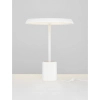 Lampka nocna do sypialni FOVENTO LE45444 LED 17W 3000K grzybek biały