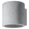 Kinkiet LAMPA ścienna SL.0486 betonowa OPRAWA tuba okrągła beton