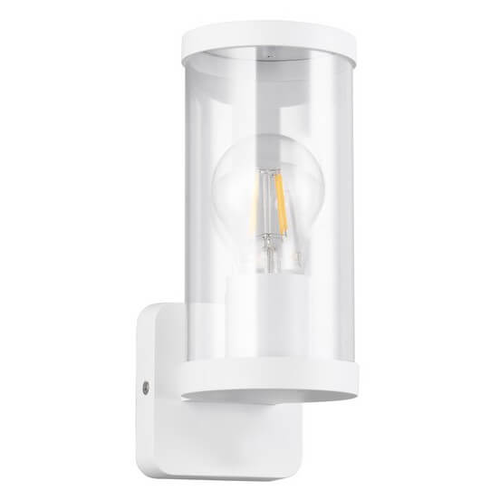 Metalowa lampa ścienna Bonito R21596131 IP44 tuba biały