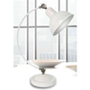 Stojąca LAMPA biurkowa OLD 41-27931 Candellux metalowa LAMPKA stołowa biała