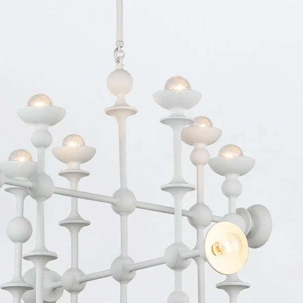 Wisząca lampa nad stół Cadence QN-CADENCE18-WHT do jadalni biały