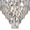 Pałacowa lampa sufitowa Chelsea ML8811 Milagro kryształki chrom